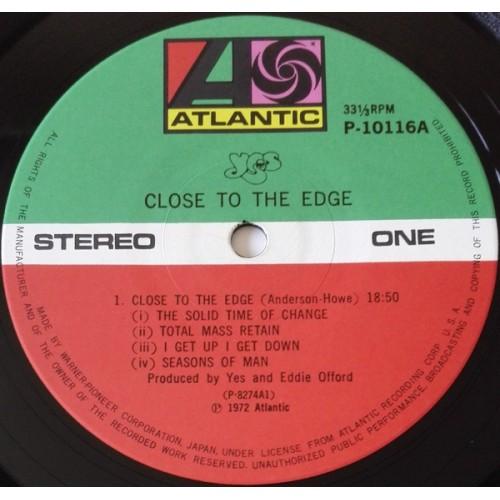 Картинка  Виниловые пластинки  Yes – Close To The Edge / P-10116A в  Vinyl Play магазин LP и CD   10230 8 