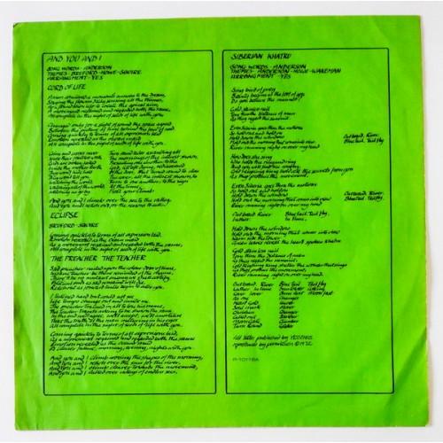 Картинка  Виниловые пластинки  Yes – Close To The Edge / P-10116A в  Vinyl Play магазин LP и CD   10230 7 