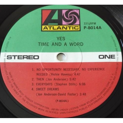 Картинка  Виниловые пластинки  Yes – Time And A Word / P-8014A в  Vinyl Play магазин LP и CD   09940 4 