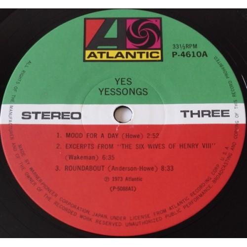  Vinyl records  Yes – Yessongs / P-4609~11A picture in  Vinyl Play магазин LP и CD  10288  4 