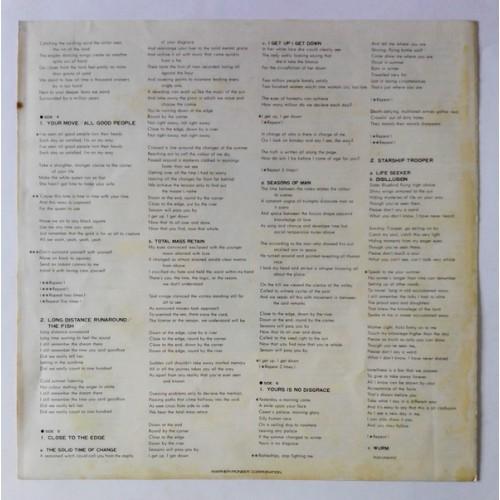 Картинка  Виниловые пластинки  Yes – Yessongs / P-4609~11A в  Vinyl Play магазин LP и CD   10288 12 