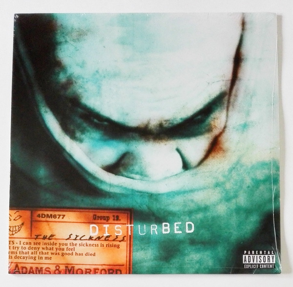 Disturbed - Sickness Special Edition+ Bonus Live Tracks - import new sealed  93624831525